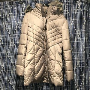 London Fog Puffer Coat with Removable Hood